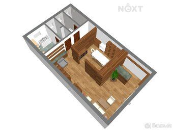 We offer for sale commercial space of total area 50 m², 