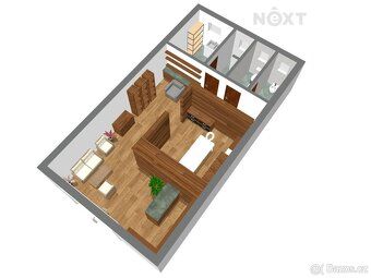 We offer for sale commercial space of total area 50 m², 