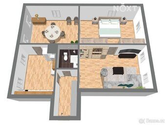 We offer for sale a spacious apartment of layout 3+1 with total area of 95.4 m², located on…