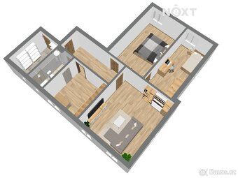 We offer for sale a spacious apartment with layout 3+1 with total area of 79.3 m², located on…