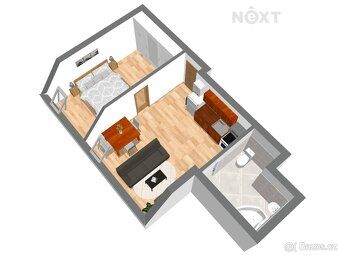 RESERVED We offer for sale a cozy 2+kk apartment of floor area 51 m² located on the second…