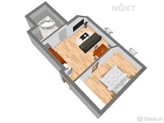 RESERVED We offer for sale a cozy 2+kk apartment of floor area 51 m² located on the second…