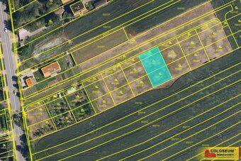 Exclusive offer for sale of land plots registered as garden in Česká village near Brno