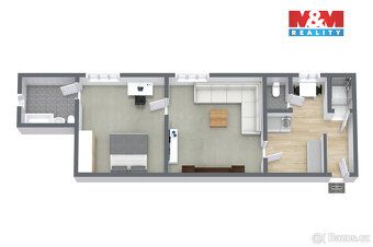 Looking for an apartment with mountain atmosphere and great opportunity to create your own living space?
