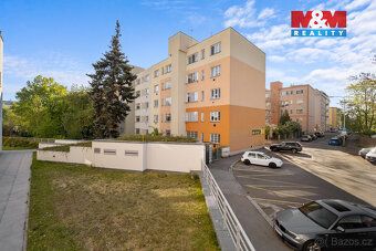 For sale bright apartment 2+kk with floor area of 44.8 m² in desirable part of Prague-Krc.