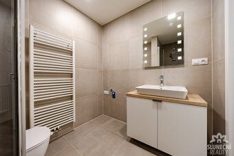 Our company offers for rent an above-standard apartment unit 2+kk in new construction of size…