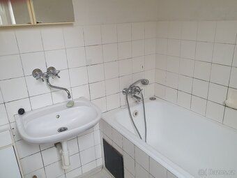 for 9500 CZK per month plus 4000 CZK estimated advance payment for utilities.