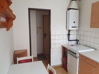for 9500 CZK per month plus 4000 CZK estimated advance payment for utilities.