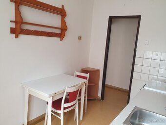 for 9500 CZK per month plus 4000 CZK estimated advance payment for utilities.