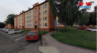 For sale spacious 2+1 apartment with usable area of 63 m² in quiet part of Ostrov nad Ohři.