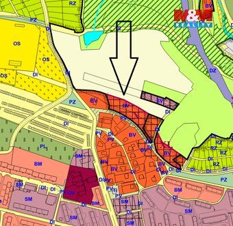 Nabízíme k prodeji stavební pozemek o celkové výměře 2 289 m