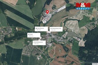 We offer for sale a commercial property located in an industrial zone of the town of Dolní Bousov.