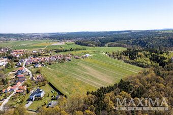 Sale of construction plot 1,011 m2, Hermaň near České Budějovice