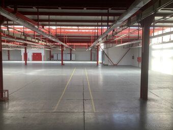 Rent of warehouse and assembly space 1,500 m² on I. floor and more in Syrovice district near Brno