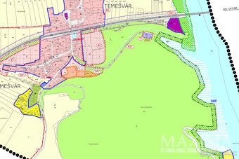 Sale of exclusive building plot 4,684 m2, Temesvar, district Pisek.