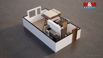 Apartment 1+kk that makes more sense than you expect.