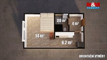 Apartment 1+kk that makes more sense than you expect.
