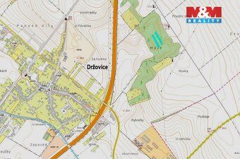 Prodej lesních pozemků o celkové výměře 4332 m2 v katastru o