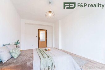 We offer for rent a bright apartment 2+1 of size 58 m² in a quiet part of the town Habartov, Gagarinova Street.