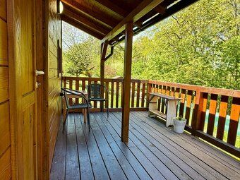 We offer for sale a wooden recreational cottage of approx. size 