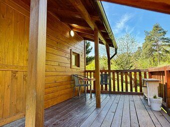 We offer for sale a wooden recreational cottage of approx. size 