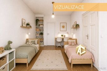 Nabízíme pronájem bytu po rekonstrukci o velikosti 2+1/3+kk 