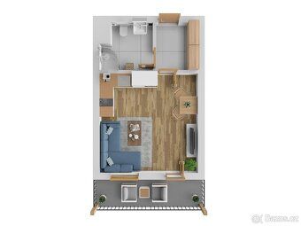 Exkluzivně Vám nabízíme atraktivní prosvětlený apartmán v II