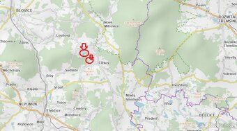 Prodáme pozemky v k.ú. Čížkov u Blovic. Jedná se o p.č. 848 