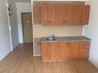 Rent out partially furnished studio apartment in Chodov on quiet street