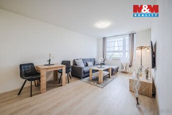 Nabízíme vám moderní byt o dispozici 2+kk a celkové ploše 43