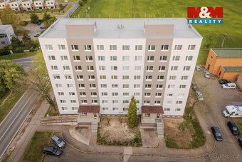 Nabízíme vám moderní byt o dispozici 2+kk a celkové ploše 43