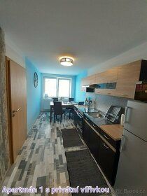 Rent an apartment with a private hot tub in the center of Bzenec.