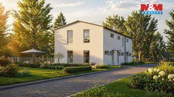 We offer for sale an end (left) apartment unit in a new family house of type Uno City, located…