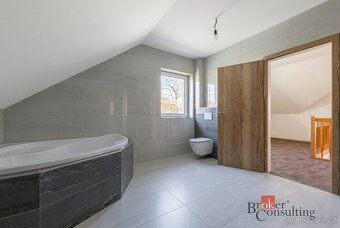 Newly built 3-room apartment with spacious garage on plot of land measuring 981 sqm in Sedlec - Starý Plzenec