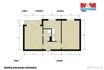 We offer for rent a beautiful renovated 2+1 apartment of usable area 57 sqm in a prefab panel…