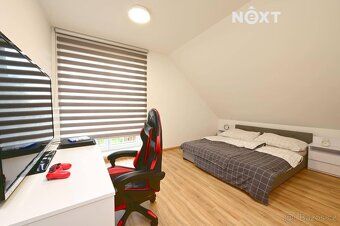 I would like to offer you for purchase a modern, brick family house of 4+kk layout and useful area of 117.3 m².