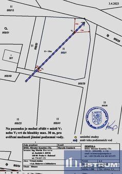 We offer you a plot of land measuring 1980 m² with beautiful views over 