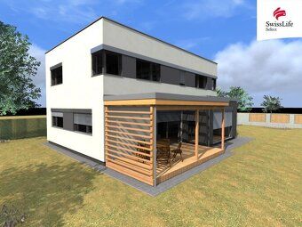 We offer for sale a newly built family house in the sought-after village of V