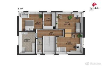 We offer for sale a newly built family house in the sought-after village of V