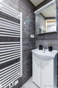 Byt 1+kk (č. 9) o ploše 20m² je v zrekonstruované a vybavené