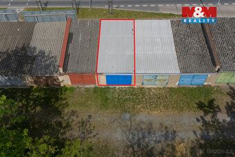 We now offer a spacious garage in the locality of Dobřanská Street in Plzen on Borech.