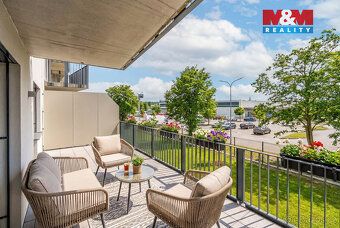 We offer for sale an apartment 2+kk with a floor area of 56 m² with an above-standard terrace measuring 25 m².