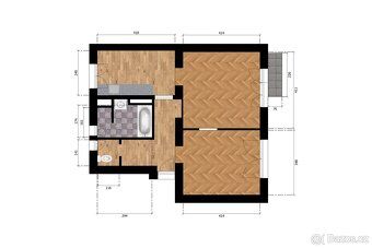 Nabízíme k prodeji byt o dispozici 2+1 a celkové ploše 64 m²