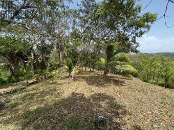 Small enclosed community nestled in rolling hills overlooking protected harbor waterways.