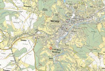 In cadastral territories of Česká Skalice, Kleny and Staré Město nad Metují