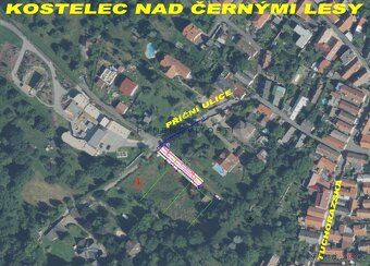 Stavební pozemek 4 281 m² – Kostelec nad Černými lesy V klid
