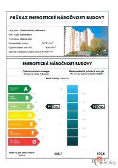 Sale of co-op share, flats/3+1, 68.71 sqm, Rolnická 659/3, Bohunice
