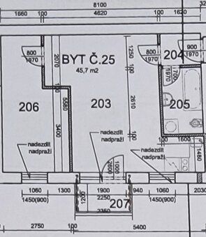 Nabízím k prodeji útulný byt 2+kk o velikosti 45,7 m², umíst