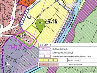 Attractive plot in a quiet part of the village with good accessibility