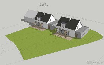 Sale of two building plots for family house construction.